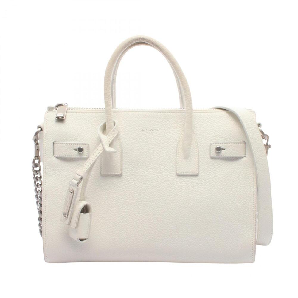 Yves Saint Laurent Saint Laurent Paris Sac de Jour Baby 2-Way Handbag, Leathe...